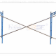 5'x6'4'' walk thru steel frame