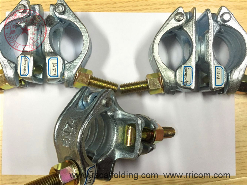 scaffolding drop forged coupler 