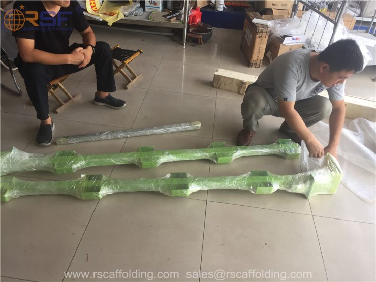 scaffold safety guard rails