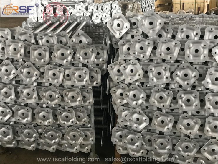 hot dip galvanized scaffolding screw jack for sale