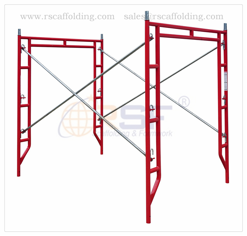 W-Style 5' X 6'7 HD Walkthru Set w 7' Bracing